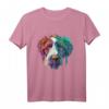 Splash Hund Deutsch Drahthaar T-Shirt - Buntes Jagdhund Design, perfektes Geschenk für Hundebesitzer und Hundeliebhaber