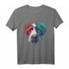 Splash Hund Deutsch Drahthaar T-Shirt - Buntes Jagdhund Design, perfektes Geschenk für Hundebesitzer und Hundeliebhaber