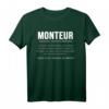 Monteur Sprüche Shirt - Lustiges Beruf & Arbeit T-Shirt für Handwerker, Bastler & Monteure mit Humor