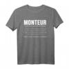 Monteur Sprüche Shirt - Lustiges Beruf & Arbeit T-Shirt für Handwerker, Bastler & Monteure mit Humor