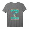 Der König will Lackieren - Lustiges KFZ Lackierer & Maler Geschenk T-Shirt für Handwerker, Azubis & Malermeister