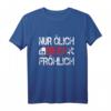 Nur ölig bin ich fröhlich - Lustiges Automechaniker T-Shirt für KFZ-Profis, Lehrlinge & Hobby Schrauber als Geschenk