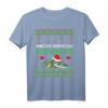 Knecht Ruphecht Hecht Angeln Fisch Angel Angler Herren T-Shirt – Lustiges Weihnachtsgeschenk für Hobbyangler & Fischer