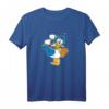 HapKitten Donald Duck Ready To Go T-Shirt - Official Disney Merchandise für Männer, Frauen, Jungen und Mädchen