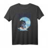 HapKitten Lilo & Stitch Surfer T-Shirt - Aloha Big Wave Portrait, Hawaii & Beach Design für Fans, Kinder und Erwachsene