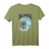 HapKitten Lilo & Stitch Surfer T-Shirt - Aloha Big Wave Portrait, Hawaii & Beach Design für Fans, Kinder und Erwachsene
