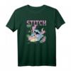 HapKitten Lilo & Stitch Aloha Hawaiian Surf T-Shirt – Official Disney Lizenz, Strand- und Beach-Design für Männer und Frauen