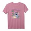 HapKitten Lilo & Stitch Aloha Hawaiian Surf T-Shirt – Official Disney Lizenz, Strand- und Beach-Design für Männer und Frauen