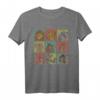 HapKitten The Lion King Characters 90s Grid T-Shirt – Offizielles Disney Merchandise für Fans jeden Alters