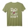 Dog Mother Wine Lover - Lustiges Hunde Mum Wein Fun T-Shirt für Hundeliebhaber und Weinfreunde, perfektes Geschenk für Damen, Mädchen & Teenager