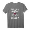 Dog Mother Wine Lover - Lustiges Hunde Mum Wein Fun T-Shirt für Hundeliebhaber und Weinfreunde, perfektes Geschenk für Damen, Mädchen & Teenager
