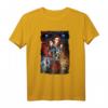HapKitten Stranger Things Full Cast Poster T-Shirt – Offiziell lizenziertes Fan-Shirt für Männer, Frauen, Jungen & Mädchen