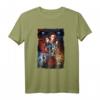 HapKitten Stranger Things Full Cast Poster T-Shirt – Offiziell lizenziertes Fan-Shirt für Männer, Frauen, Jungen & Mädchen
