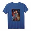HapKitten Stranger Things Full Cast Poster T-Shirt – Offiziell lizenziertes Fan-Shirt für Männer, Frauen, Jungen & Mädchen