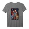 HapKitten Stranger Things Full Cast Poster T-Shirt – Offiziell lizenziertes Fan-Shirt für Männer, Frauen, Jungen & Mädchen