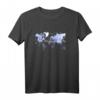 WELTENBUMMLER Weltkarte Reisen Erde Wasserfarbe Vintage T-Shirt - Perfekt für Weltreisende, Festivals & Freizeit