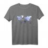 WELTENBUMMLER Weltkarte Reisen Erde Wasserfarbe Vintage T-Shirt - Perfekt für Weltreisende, Festivals & Freizeit