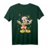 Weihnachten Mickey Mouse Merry Christmas Gold T-Shirt – Festliches Disney Fan T-Shirt für Disney-Liebhaber und Sammler