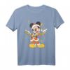 Weihnachten Mickey Mouse Merry Christmas Gold T-Shirt – Festliches Disney Fan T-Shirt für Disney-Liebhaber und Sammler