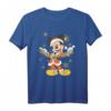 Weihnachten Mickey Mouse Merry Christmas Gold T-Shirt – Festliches Disney Fan T-Shirt für Disney-Liebhaber und Sammler