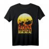 HapKitten Lion King Hakuna Matata Profile T-Shirt - Offiziell lizenzierte Disney Mode für Fans