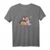 HapKitten Bambi und Thumper Snuggles T-Shirt – Offiziell lizenzierter Disney Fanartikel für Geburtstagsgeschenke