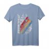 Star Wars Millennium Falcon Wears Retro Stripes T-Shirt - Official Licensed Sci-Fi Fan Shirt