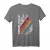 Star Wars Millennium Falcon Wears Retro Stripes T-Shirt - Official Licensed Sci-Fi Fan Shirt
