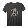 Marvel Avengers Infinity War Steel Symbol Graphic T-Shirt - Officially Licensed Marvel Fan-Shirt