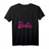 Offizielles Barbie Logo Damen T-Shirt mit V-Ausschnitt - Rosa, bequem & trendig, in verschiedenen Farben und Größen