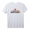 HapKitten Mickey and Friends It's My Birthday T-Shirt – Offizielles Disney Mickey Mouse Geburtstagsshirt für Männer, Frauen, Jungen & Mädchen