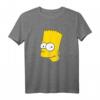 HapKitten Bart Simpson Face T-Shirt – Official Merchandise für Männer, Frauen, Kids & Fans der Simpsons