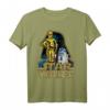 Star Wars Vader Head Out Line Logo T-Shirt mit C-3PO & R2-D2 Portrait - Offiziell lizenziertes Fan-Design