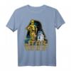 Star Wars Vader Head Out Line Logo T-Shirt mit C-3PO & R2-D2 Portrait - Offiziell lizenziertes Fan-Design