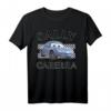 HapKitten Pixar Cars Sally Carerra Finish Line Poster T-Shirt – Offiziell lizenziertes Cars Merchandise für Fans und Sammler