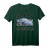 HapKitten Pixar Cars Sally Carerra Finish Line Poster T-Shirt – Offiziell lizenziertes Cars Merchandise für Fans und Sammler