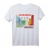 Star Wars Periodic Table Poster T-Shirt - Offiziell Lizenzierte Science & Sci-Fi Kleidung für Fans