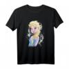 HapKitten Frozen Elsa Snowflake Swirls T-Shirt - Offiziell lizenziertes Geburtstags-Shirt für Fans und Feierlichkeiten