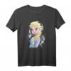 HapKitten Frozen Elsa Snowflake Swirls T-Shirt - Offiziell lizenziertes Geburtstags-Shirt für Fans und Feierlichkeiten