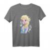 HapKitten Frozen Elsa Snowflake Swirls T-Shirt - Offiziell lizenziertes Geburtstags-Shirt für Fans und Feierlichkeiten