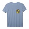 HapKitten Harry Potter Hufflepuff Pocket Print T-Shirt - Official Warner Bros Lizenzprodukt