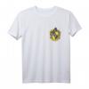 HapKitten Harry Potter Hufflepuff Pocket Print T-Shirt - Official Warner Bros Lizenzprodukt