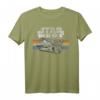 Star Wars Millennium Falcon 77 Retro Lines Logo T-Shirt - Offiziell lizenziertes Star Wars Fan-Shirt