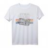 Star Wars Millennium Falcon 77 Retro Lines Logo T-Shirt - Offiziell lizenziertes Star Wars Fan-Shirt
