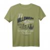 Star Wars Millennium Falcon Fly Vintage T-Shirt - Offiziell Lizenzierte Star Wars Kleidung