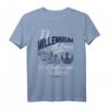 Star Wars Millennium Falcon Fly Vintage T-Shirt - Offiziell Lizenzierte Star Wars Kleidung