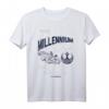 Star Wars Millennium Falcon Fly Vintage T-Shirt - Offiziell Lizenzierte Star Wars Kleidung