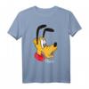 HapKitten Pluto Überraschung Face Grafik T-Shirt - Officially Licensed Mickey & Friends Disney Geschenk