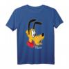 HapKitten Pluto Überraschung Face Grafik T-Shirt - Officially Licensed Mickey & Friends Disney Geschenk