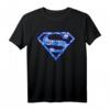 DC Superman-Logocollage T-Shirt - Offizielles Superhelden Merchandise für Fans von Batman, Wonder Woman & Superman, Perfekt als Geschenk